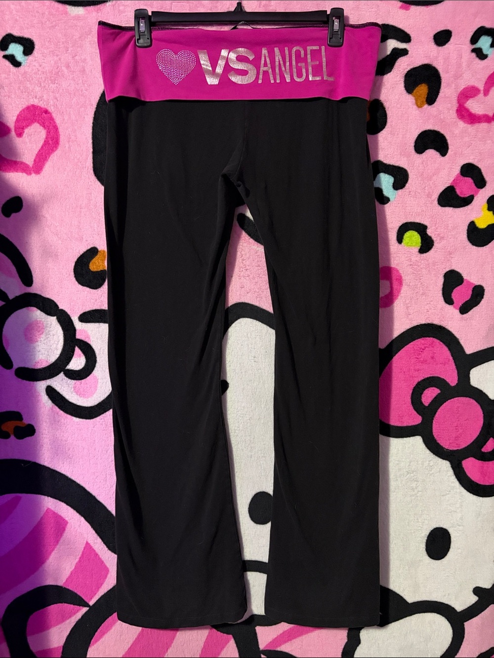 Victoria’s secret Fold over flare yoga pants
